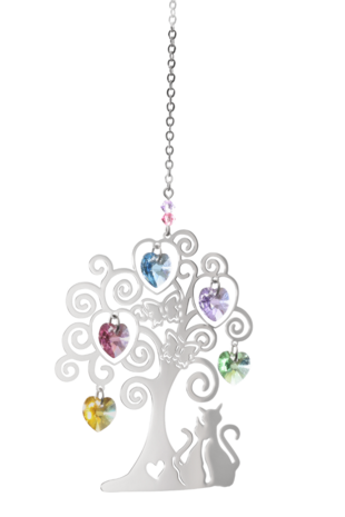 Crystal Radiance Cats Und Tree Confetti