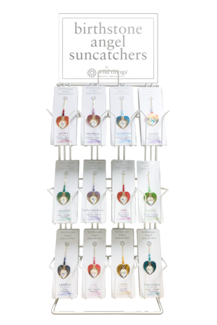 Carded Angel Wing Hearts