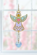 Carded Birthstone Celestial Angel - Aurora Borealis