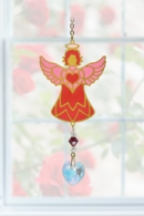 Carded Birthstone Celestial Angel - Garnet