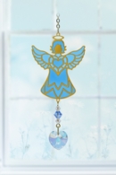 Carded Birthstone Celestial Angel - Sapphire
