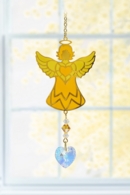 Carded Birthstone Celestial Angel - Topaz