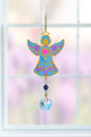 Carded Crystal Dreams Celestial Angel - Moonlight
