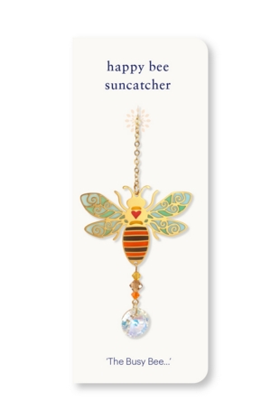 Carded Crystal Dreams Bee - Autumn Gold