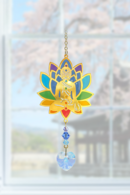 Carded Crystal Dreams Buddha - Rainbow