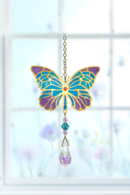 Carded Crystal Dreams Butterfly - Iris