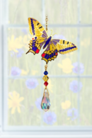 Carded Crystal Dreams Butterfly Swallowtail