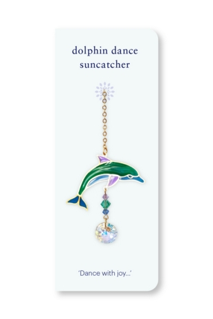 Carded Crystal Dreams Dolphin - Marine