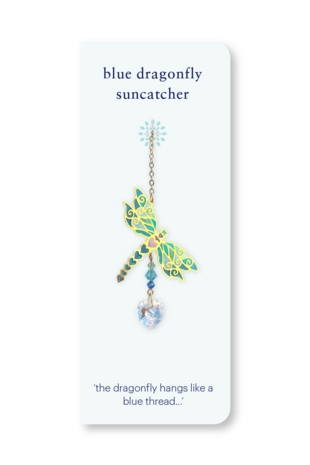 Carded Crystal Dreams Dragonfly - Jade