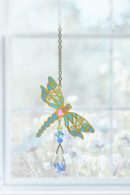 Carded Crystal Dreams Dragonfly - Jade