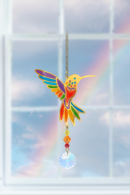 Carded Crystal Dreams Hummingbird - Rainbow
