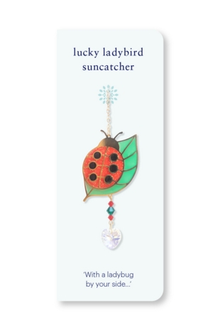 Carded Crystal Dreams LadyBug - Multicolour