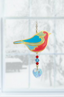 Carded Crystal Dreams Robin - Robin