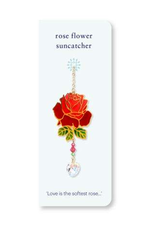 Carded Crystal Dreams Rose - Deep Rose