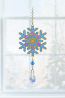Carded Crystal Dreams Snowflake - Aurora