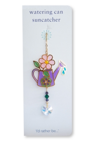 Carded Crystal Dreams Watering Can - Multicolour
