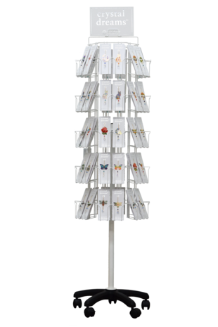 60 Pocket, 6-Sided Floor Spinner