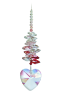 Medium Cascade 28mm Heart Deep Rose