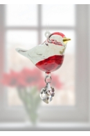 Fantasy Glass Pretty Little Bird - Robin