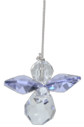 Classic Crystal Guardian Angel Light Amethyst