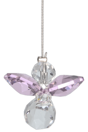 Classic Crystal Guardian Angel Rose