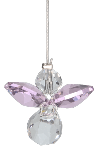 Classic Crystal Guardian Angel Rose