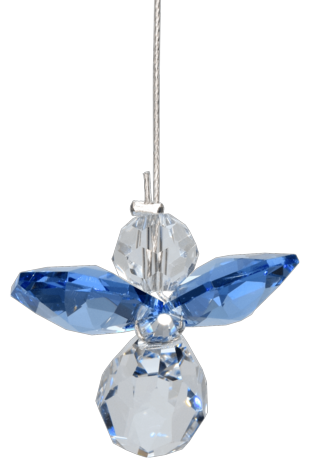 Classic Crystal Guardian Angel Sapphire