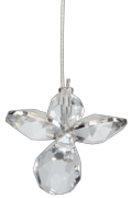 Classic Crystal Guardian Angel Silver