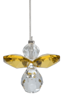 Classic Crystal Guardian Angel Topaz