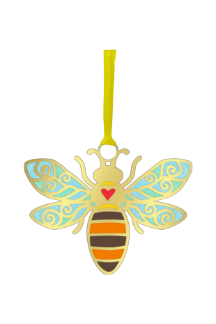 Bookmark - Bee Autumn Gold