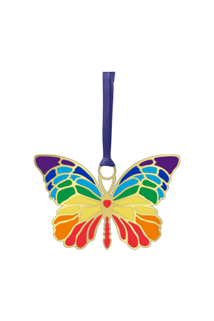 Bookmark Butterfly Rainbow