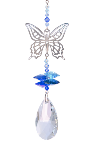 Crystal Fantasy Butterfly - Royal Blue