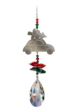 Crystal Fantasies Bug with Tree - Red Green