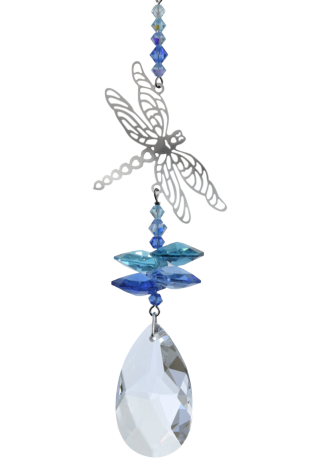 Crystal Fantasy Dragonfly - Royal Blue
