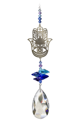 Crystal Fantasy Hamsa - Moonlight