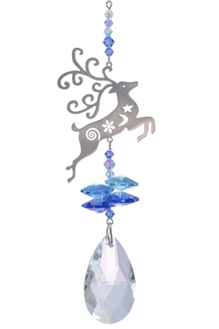 Crystal Fantasy Reindeer - Moonlight