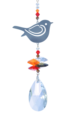 Crystal Fantasy Robin - Russet Red