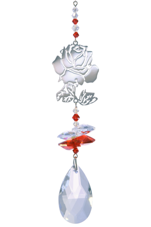 Crystal Fantasy Rose - Red