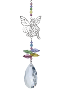 Crystal Fantasy Sitting Fairy - Confetti