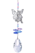 Crystal Fantasy Sitting Fairy - Pastel