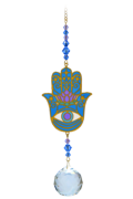 Crystal Dreams Hamsa - Moonlight