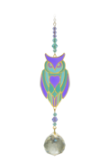 Crystal Dreams Owl - Aurora