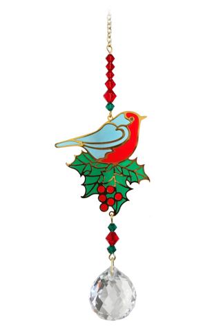Robin on Holly - Red Green