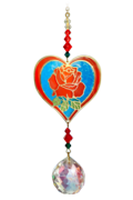 Crystal Dreams Rose with Heart - Rose