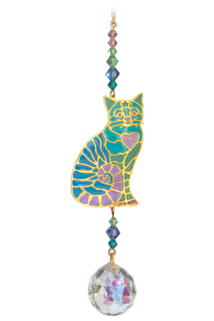 Sitting Cat Heart - Aurora