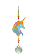 Crystal Dreams Unicorn Head - Rainbow