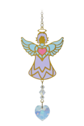 Birthstone Celestial Angel - Aurora Borealis