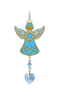 Birthstone Celestial Angel - Aquamarine