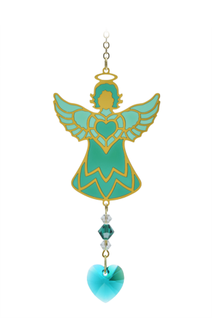 Birthstone Celestial Angel - Emerald