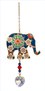 Carded Crystal Dreams Elephant - Indian